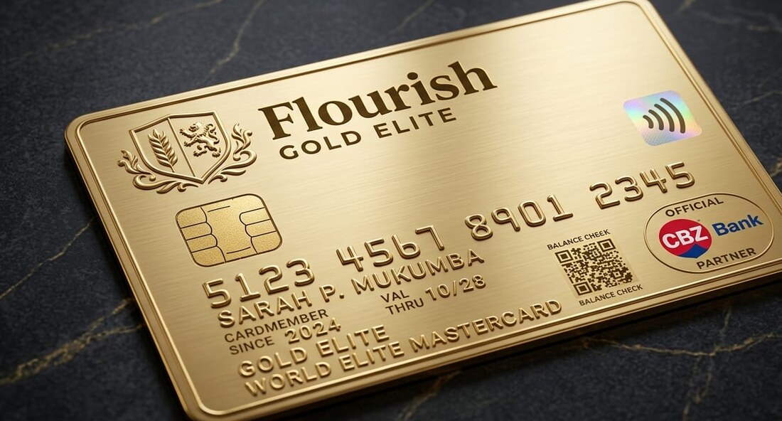 Flourish Gold Elite card